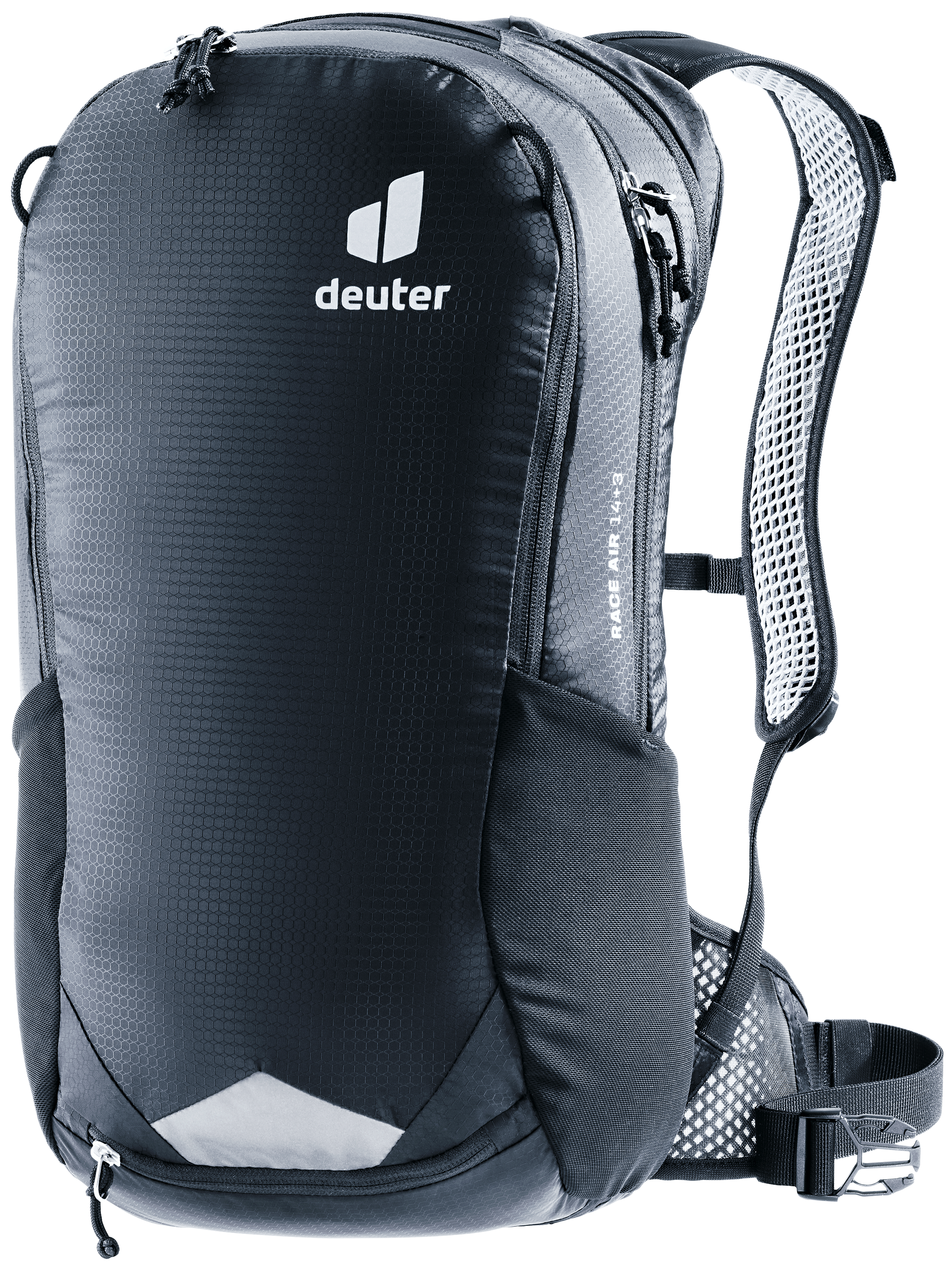 deuter Race Air 14+3 Rucksack schwarz