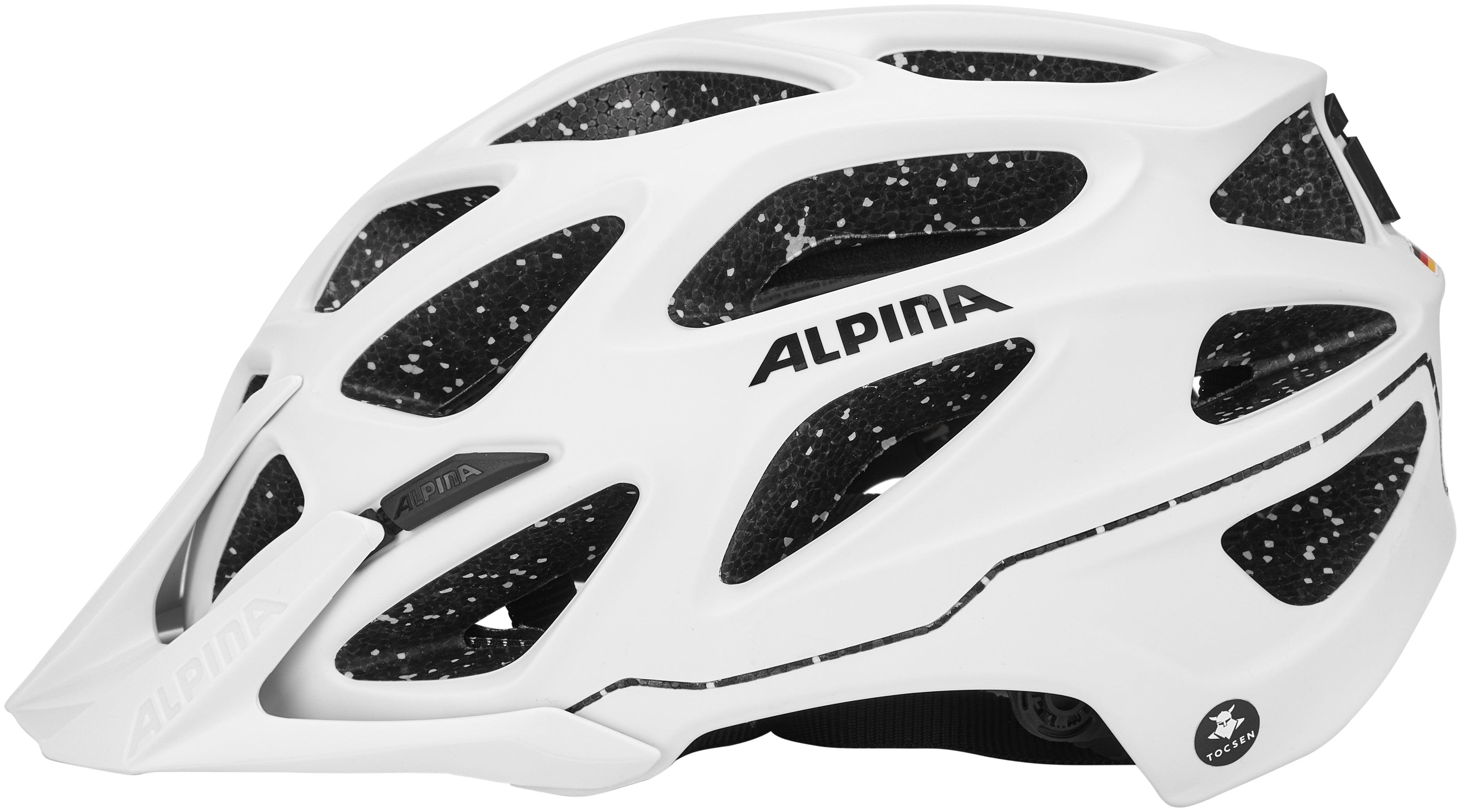 Alpina Mythos Tocsen Helm weiß