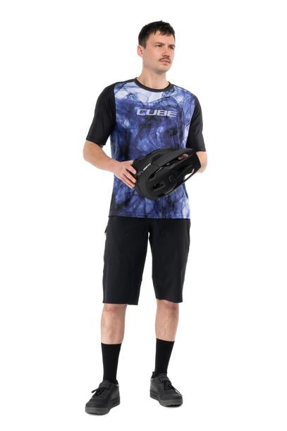 Cube MTB Trikot ARTLINE kurzarm blue´n´black
