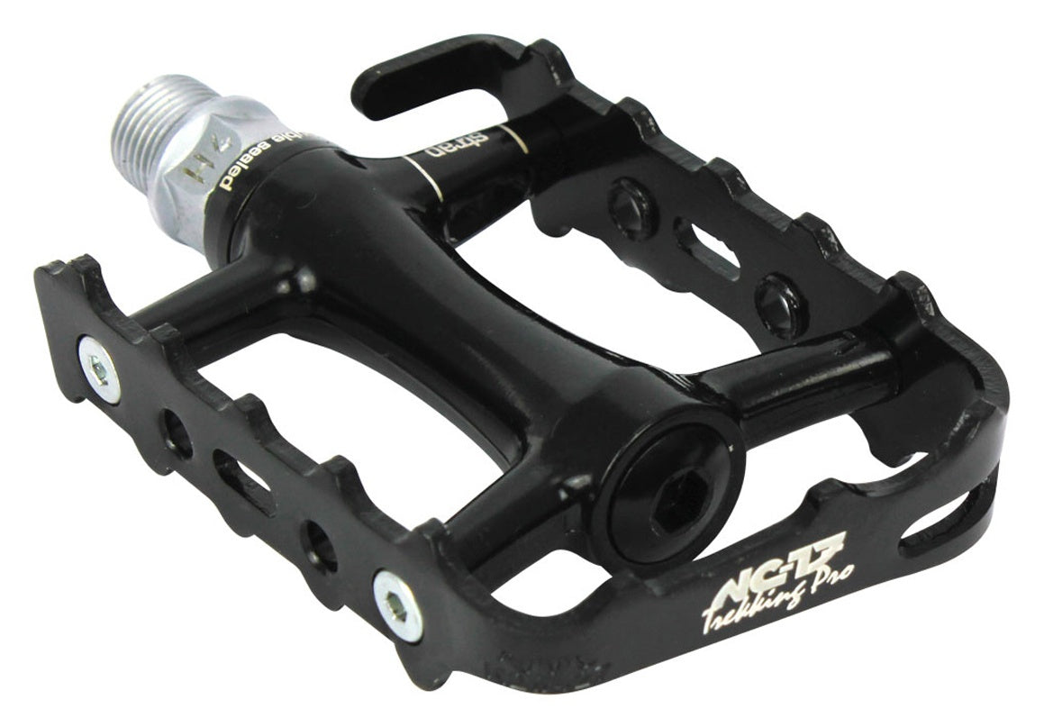 NC-17 Plattformpedal Trekking Pro, Alu, Präzisionslager schwarz