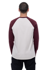CUBE Organic Longsleeve red´n´beige