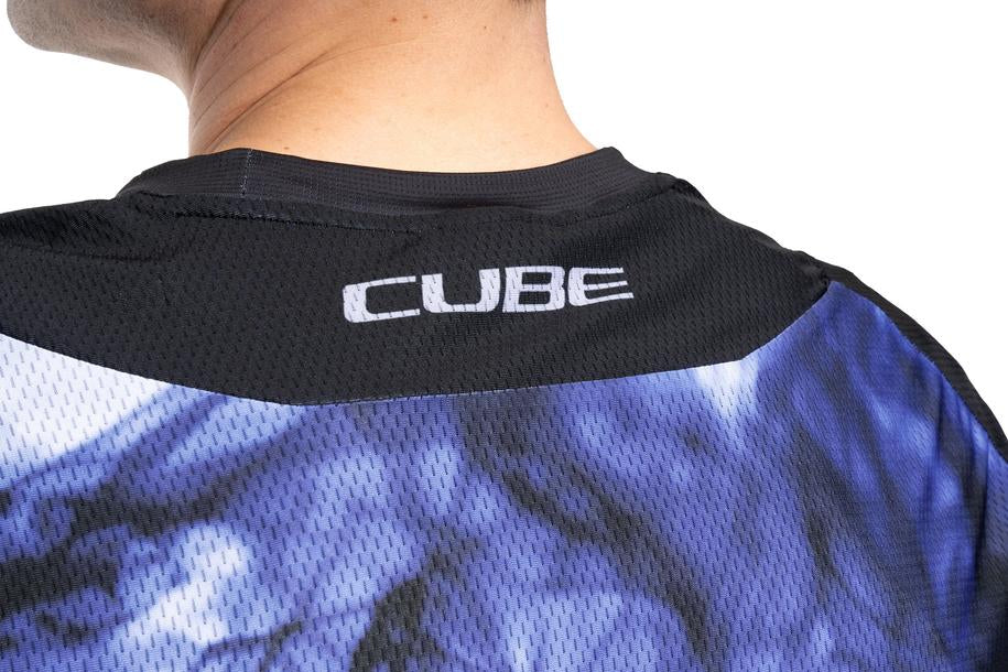 Cube MTB Trikot ARTLINE kurzarm blue´n´black