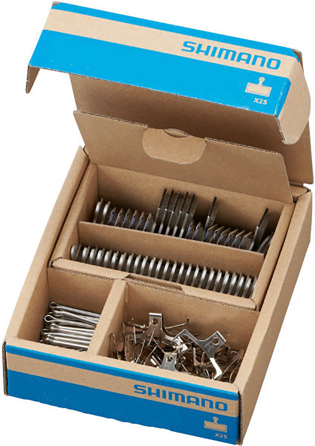 Shimano G05SR-RX Resin Scheibenbremsbeläge für XTR/XT/SLX/Deore/Alfine/105/Ultegra 25 Paar