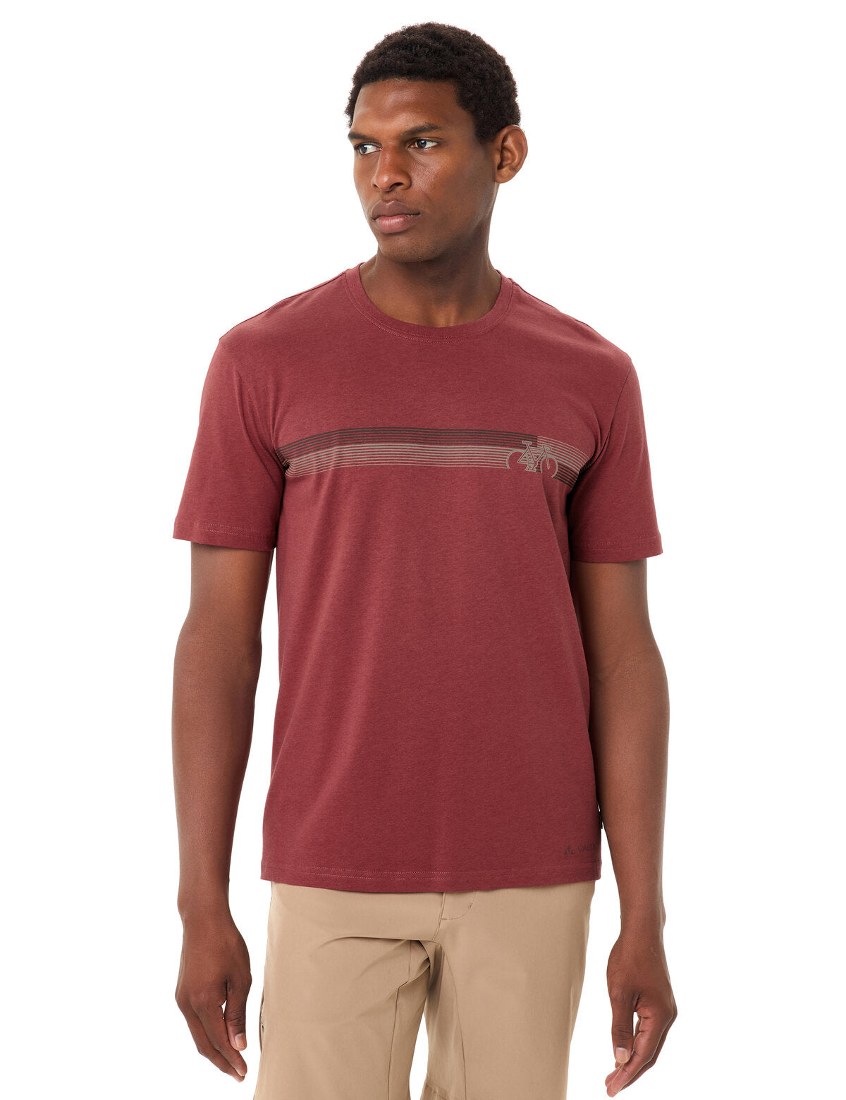 VAUDE Men's Cyclist T-Shirt V redeva/red