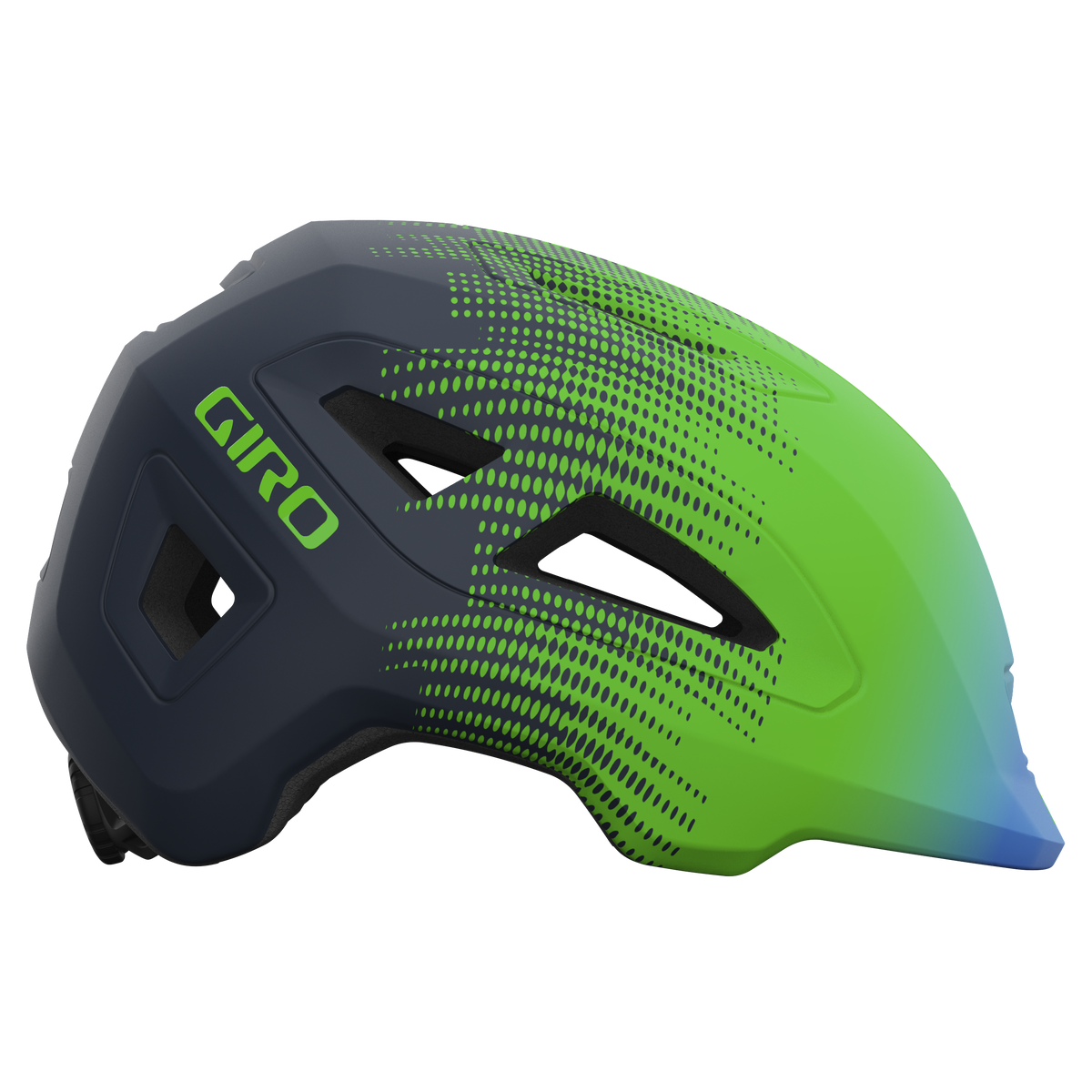 Giro Scamp II Helm matte blue/green towers