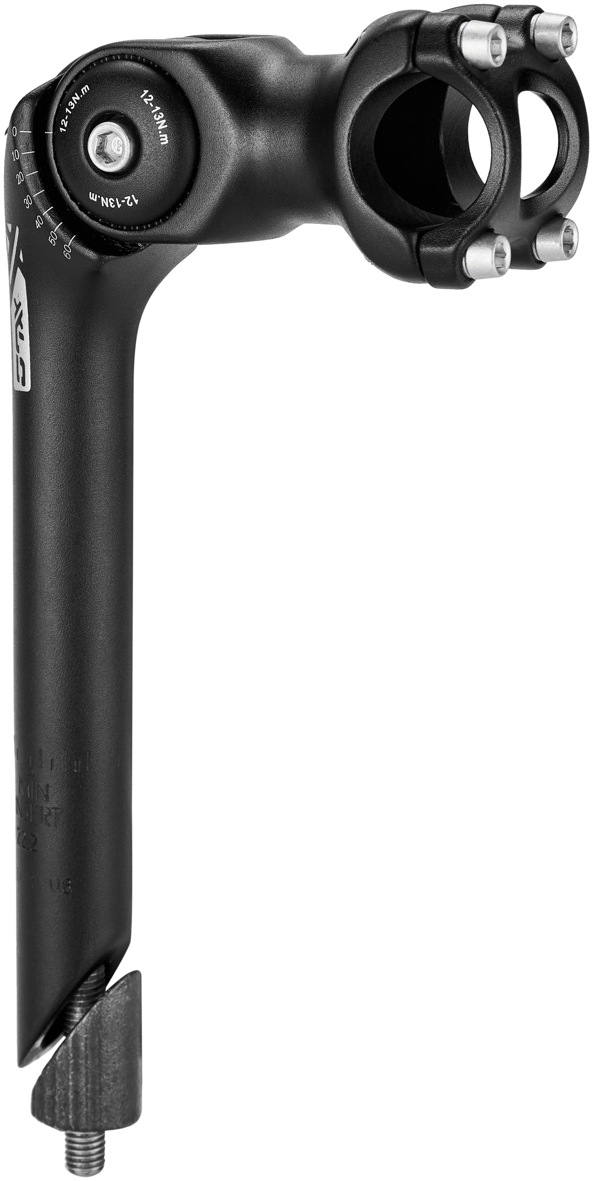 XLC ST-T02 Stem Ø22,2mm for 1" Fork black