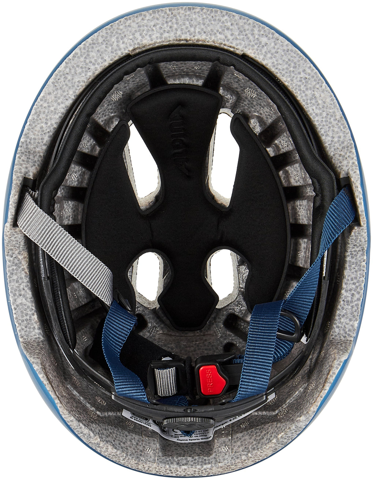 Alpina Haarlem Helm blau