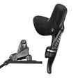 SRAM Force 22 Hydraulische Scheibenbremse Hinten mit 11-fach Schalthebel Flat Mount schwarz