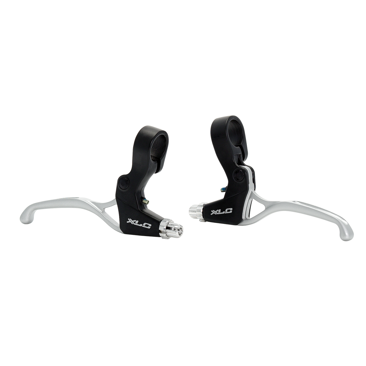 XLC BL-V02 Bremshebel Set für Drehgriff schwarz/silber