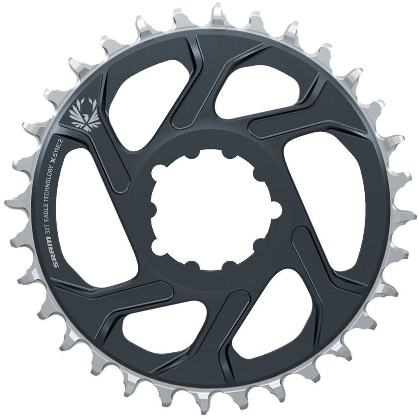 SRAM X-Sync 2 Eagle Kettenblatt 12-fach 3mm Offset DM grau