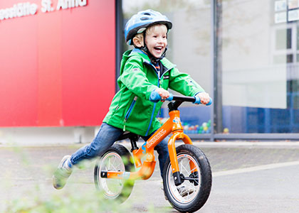 Zu den Kinderfahrrädern in der fahyrad.live Filiale